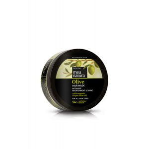 MEA NATURA Olive Haar Maske
